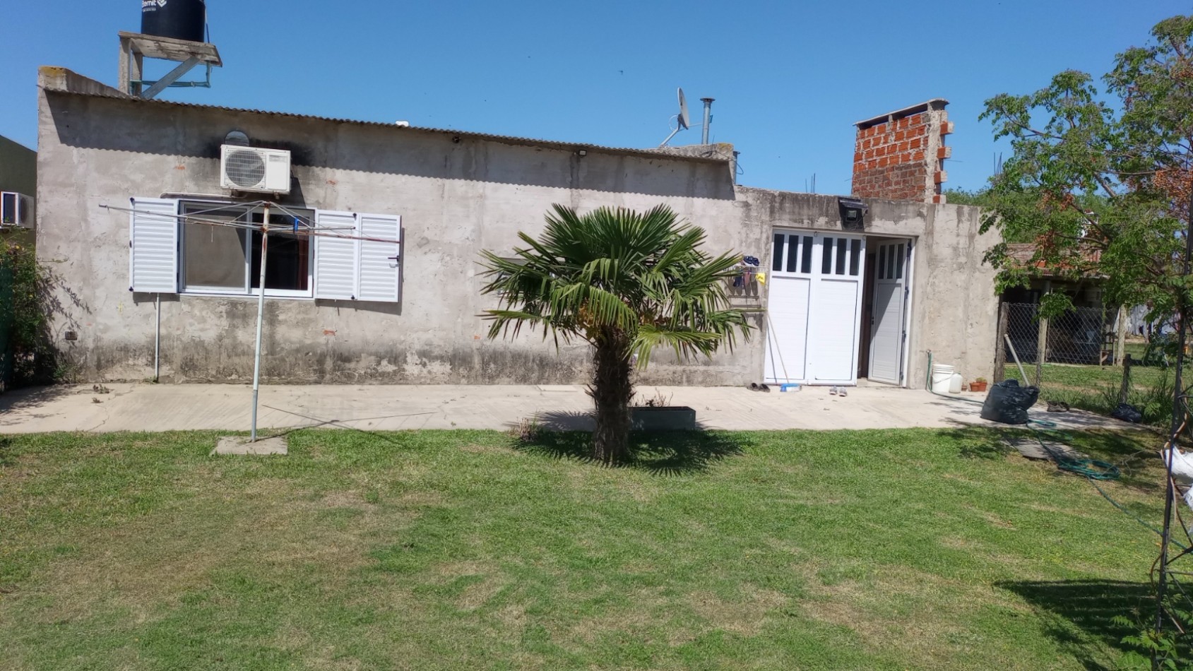 Casa con amplio patio