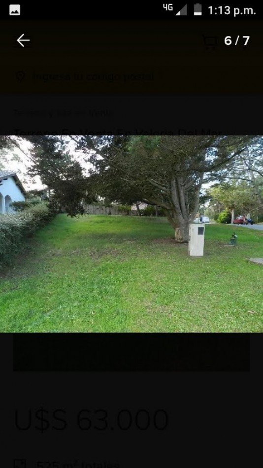 Lote en venta 